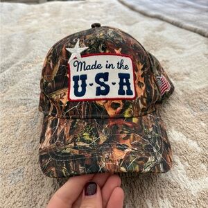 Camouflage USA Baseball Cap